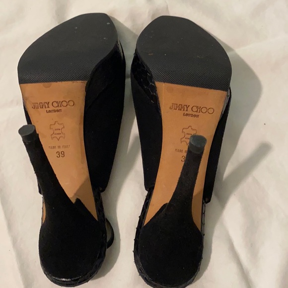 Jimmy Choo Black Heels - Picture 2 of 7